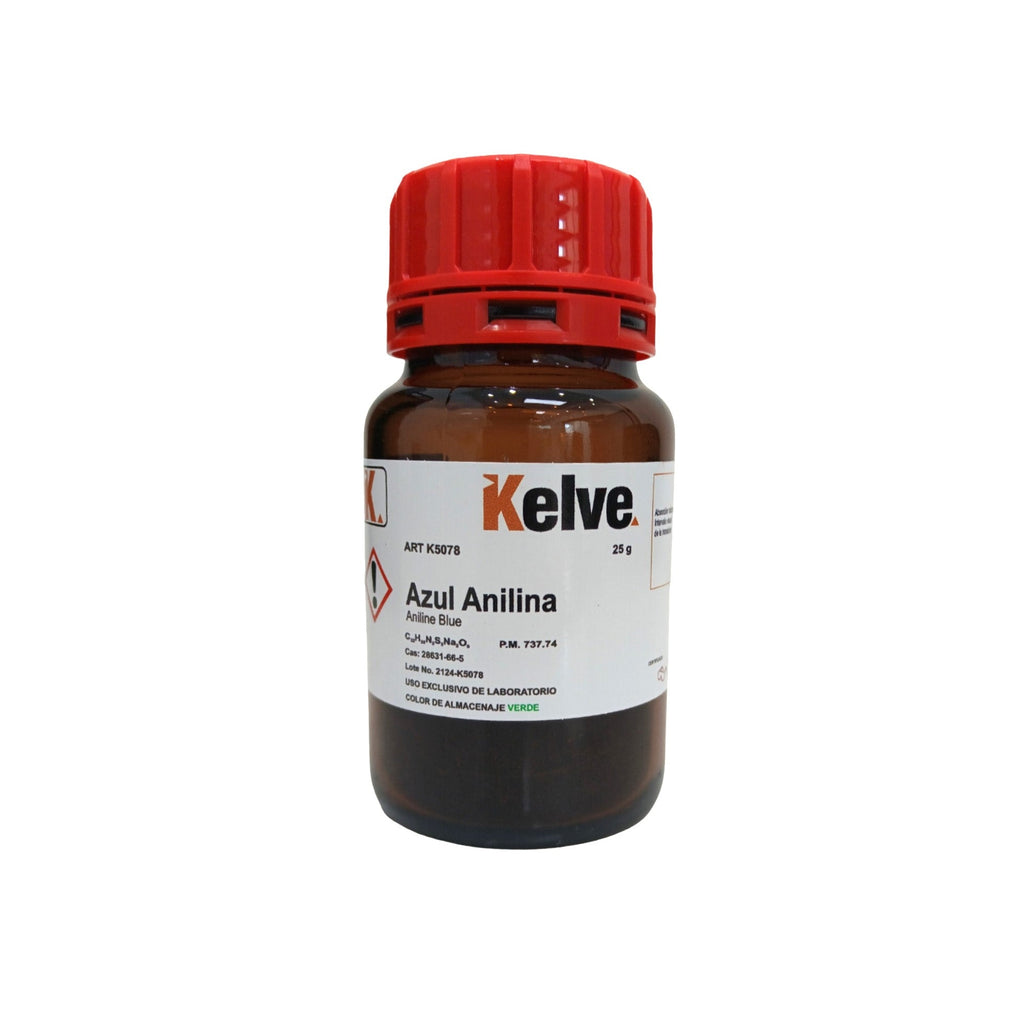 Azul Anilina 25 G Colorante Kelve