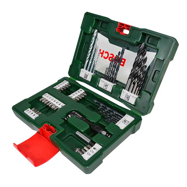 Set Brocas Puntas Madera Metal Concreto 52pz 2607017358 Bosch