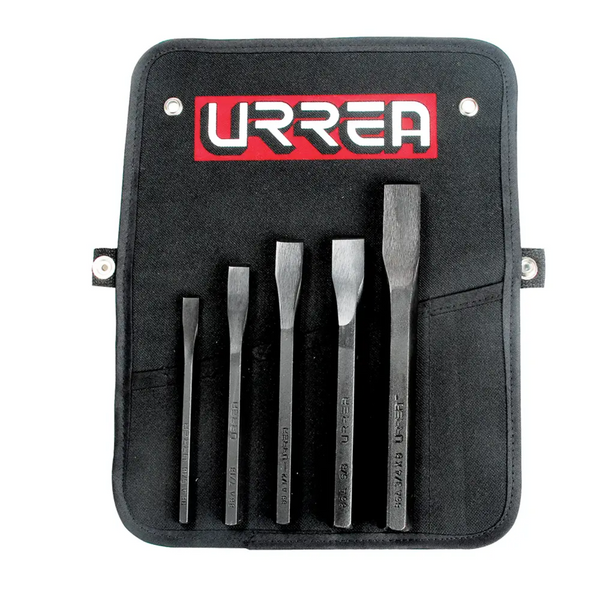 Juego Combinado de Cinceles Corta Frío, 5 Piezas 86a Urrea