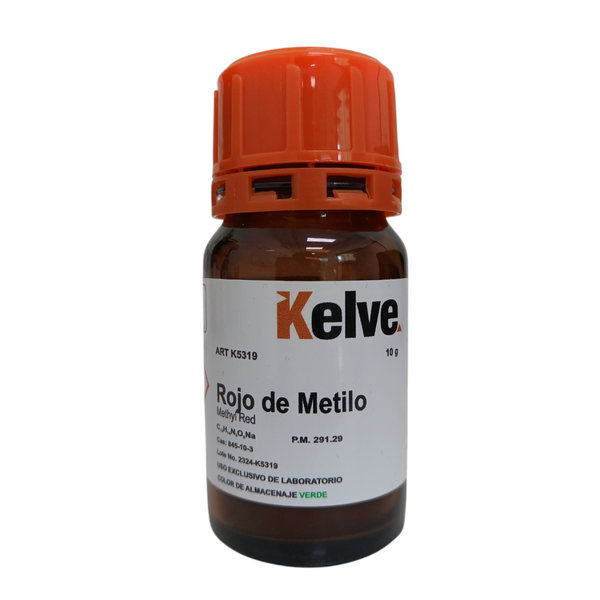 Rojo de Metilo 10 G Colorante Kelve
