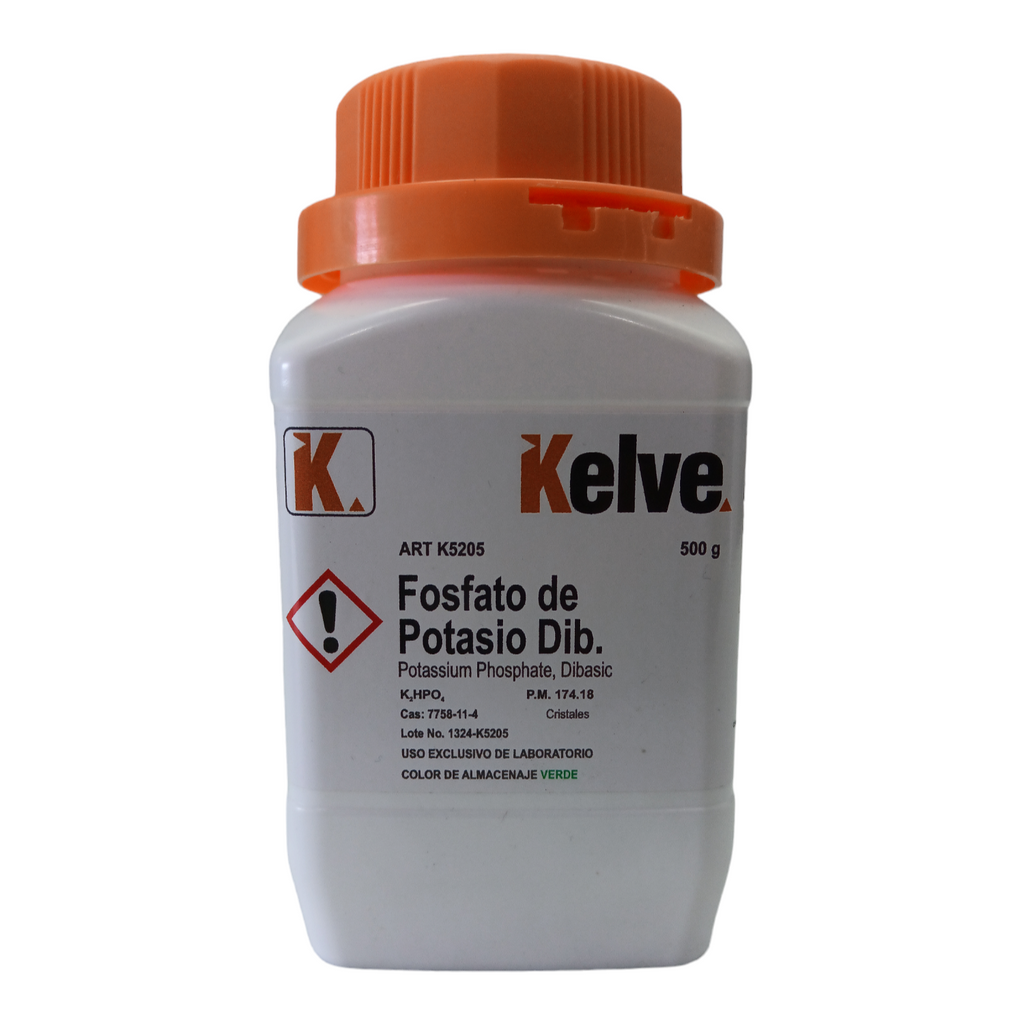 Fosfato de Potasio Dibasico 500 Gramos Kelve