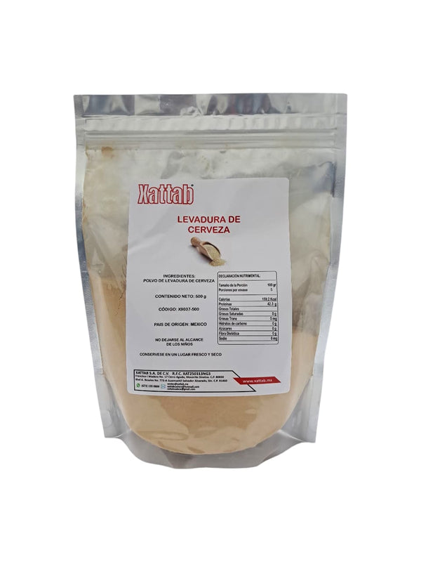 Levadura De Cerveza Natural 500 Gramos Xattab