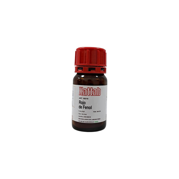 Rojo De Fenol 5 Gramos Colorante Xattab