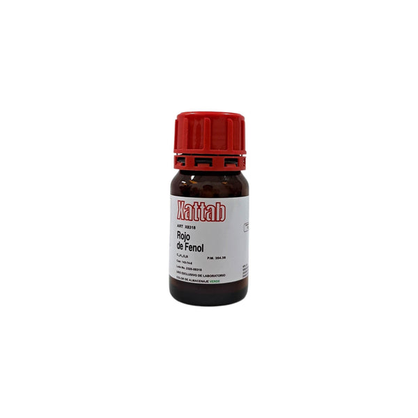 Rojo De Fenol 10 Gramos Colorante Xattab