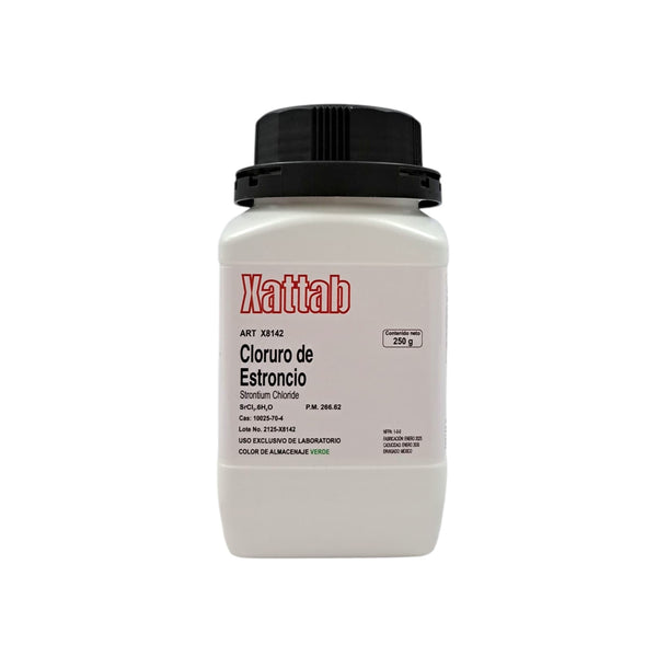 Cloruro De Estroncio 250 Gramos Xattab