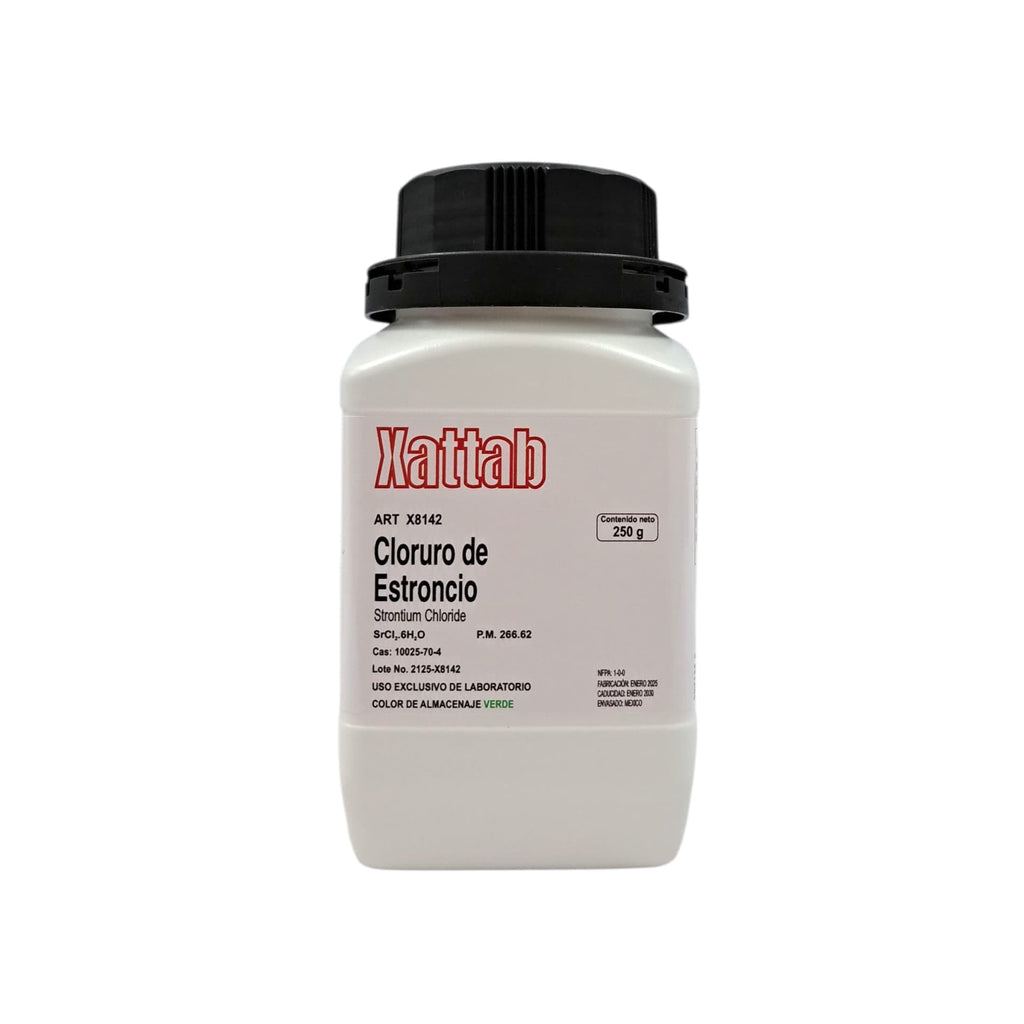 Cloruro De Estroncio 250 Gramos Xattab