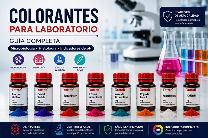 colorantes para laboratorio