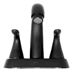 Llave Mezcladora Lavabo 11cl.2 Negra Mate Tipo Bar Urrea-V - vista 2