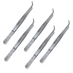 Pinzas de Disección 5 Piezas CVD 927-C de 6" | Tweezers de Acero Inoxidable para Laboratorio - vista 1