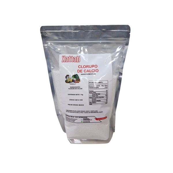 Cloruro de Calcio 1kg – Reactivo Químico de Alta Pureza para Laboratorio, Análisis, Industria y Aplicaciones Técnicas | Xattab