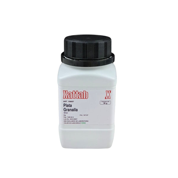 Plata Granalla 50 g - Plata de Alta Pureza para Joyería, Fundición, Laboratorio y Aplicaciones Industriales | Xattab