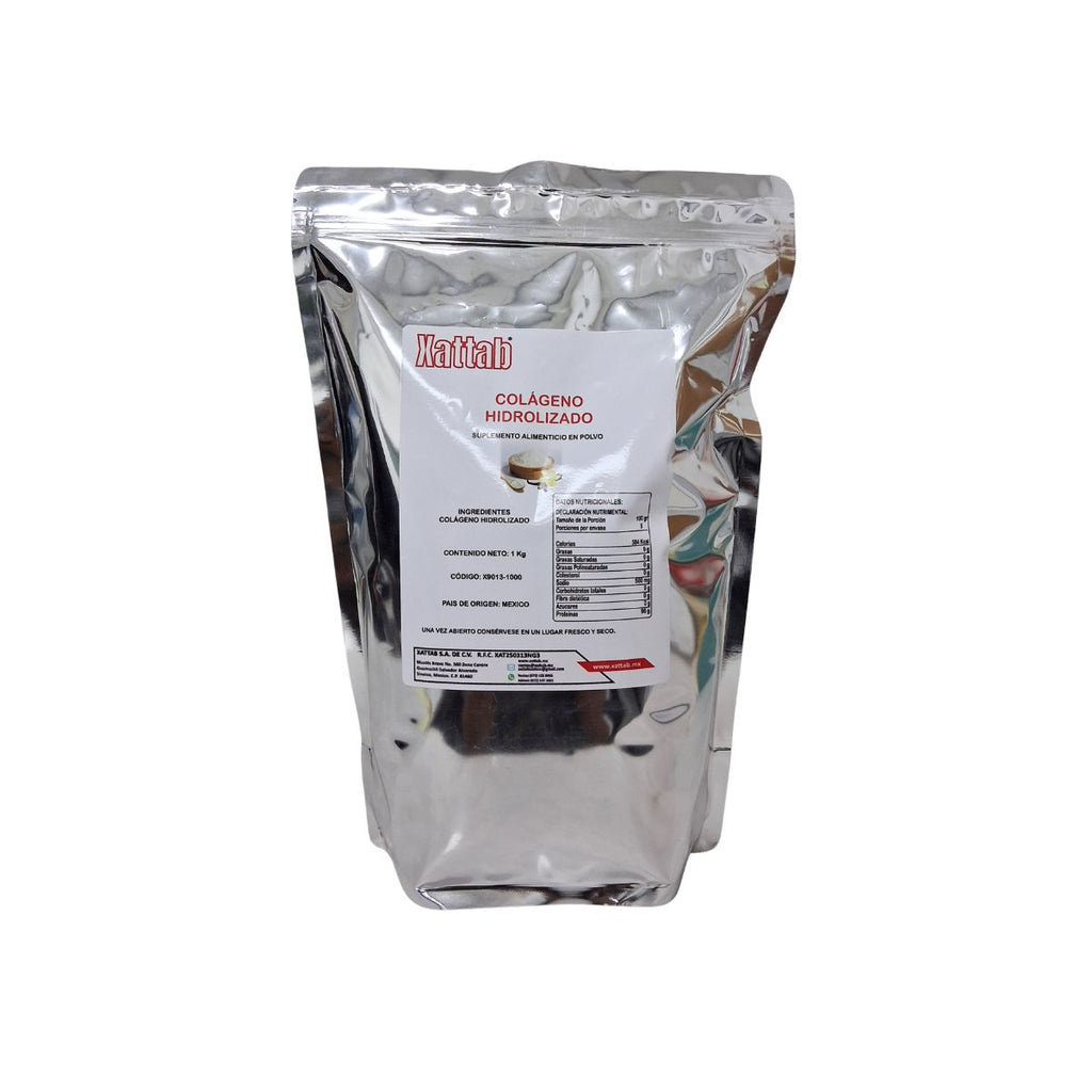 Colágeno Hidrolizado 1kg – Péptidos de Colágeno de Alta Pureza para Suplementación, Nutrición y Bienestar | Xattab