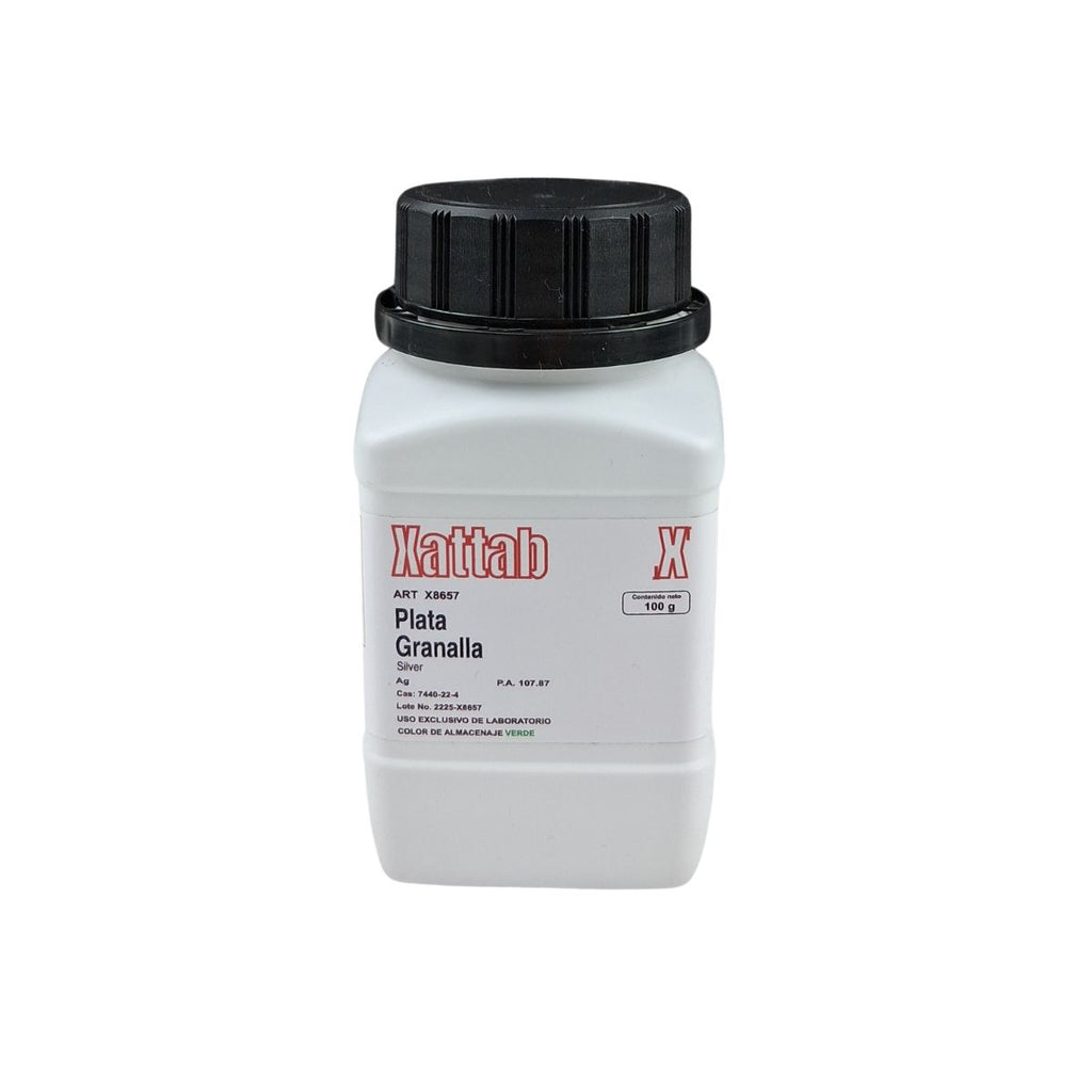Plata Granalla 100 g - Plata de Alta Pureza para Joyería, Fundición, Laboratorio y Aplicaciones Industriales | Xattab