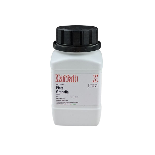 Plata Granalla 100 g - Plata de Alta Pureza para Joyería, Fundición, Laboratorio y Aplicaciones Industriales | Xattab