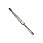 Empujador de Cutícula Nail Pusher Flat SM-3010 de Acero Inoxidable 140 mm | Herramienta para Manicure y Cuidado de Uñas - vista 2