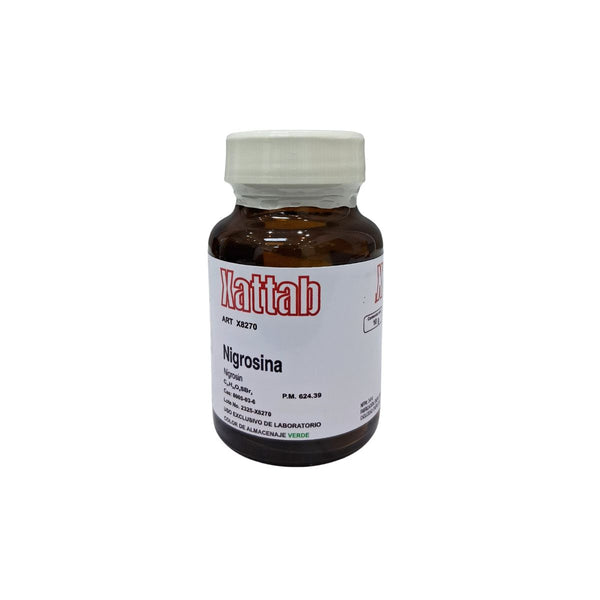 Nigrosina 10gr - Colorante Negro para Laboratorio, Microscopía y Tinción Biológica  |  Xattab