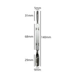 Empujador de Cutícula Nail Pusher Flat SM-3010 de Acero Inoxidable 140 mm | Herramienta para Manicure y Cuidado de Uñas - vista 3