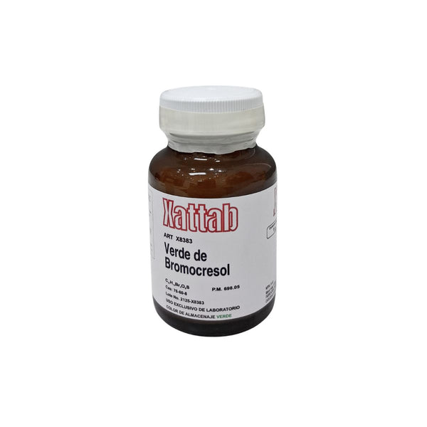 Verde de Bromocresol 1gr - Indicador de pH para Análisis Químico, Laboratorio y Titulaciones | Xattab