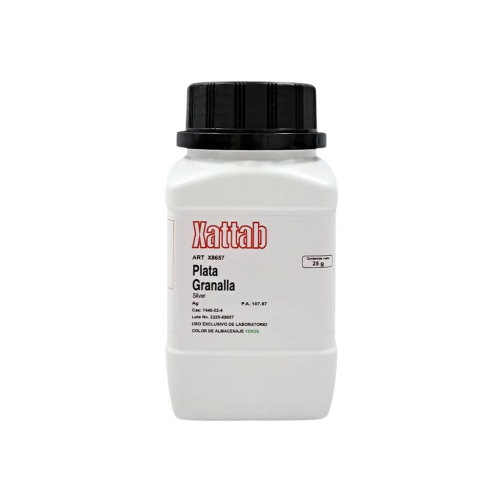 Plata Granalla 25 g - Plata de Alta Pureza para Joyería, Fundición, Laboratorio y Aplicaciones Industriales | Xattab