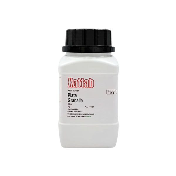 Plata Granalla 25 g - Plata de Alta Pureza para Joyería, Fundición, Laboratorio y Aplicaciones Industriales | Xattab