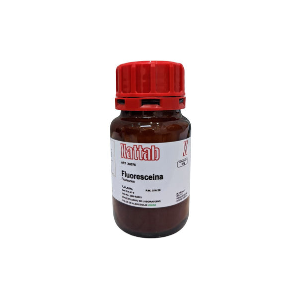 Fluoresceína 25gr - Colorante de Alta Pureza para Análisis de Laboratorio | Xattab
