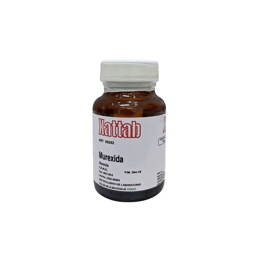Murexida 10gr - Indicador Químico para Análisis de Laboratorio y Titulación | Xattab