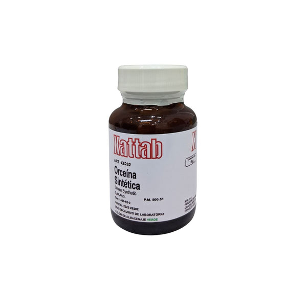 Orceína Sintética 5gr - Colorante para Microscopía, Histología y Análisis de Laboratorio | Xattab