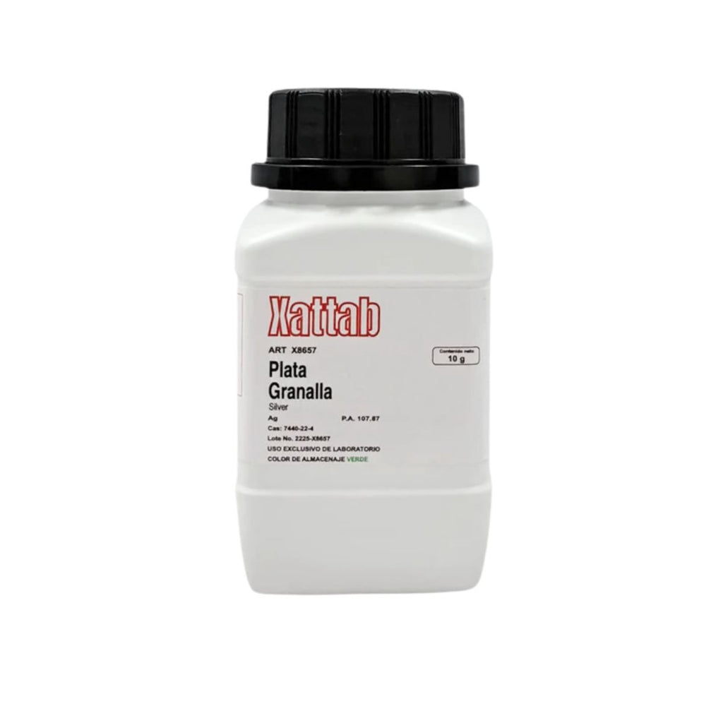 Plata Granalla 10 g - Plata de Alta Pureza para Joyería, Fundición, Laboratorio y Aplicaciones Industriales | Xattab