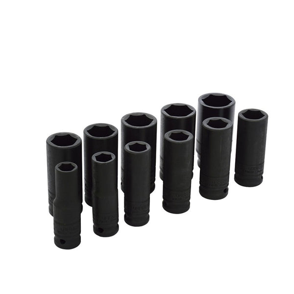 Juego de 11 Dados de Impacto Largos 1/2" Urrea 73112