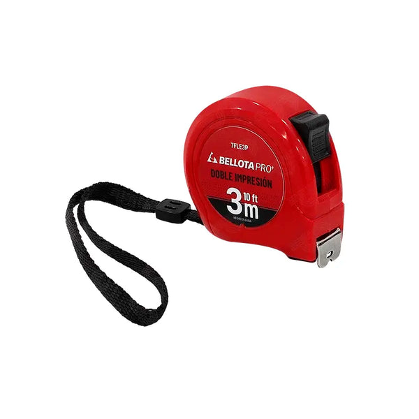 Flexómetro Bellota 3 m x 16 mm Doble Impresión Modelo 7FLE3P