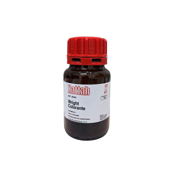 Wright Colorante Xattab 25gr - Tinción Hematológica para Microscopía y Análisis de Laboratorio | Xattab