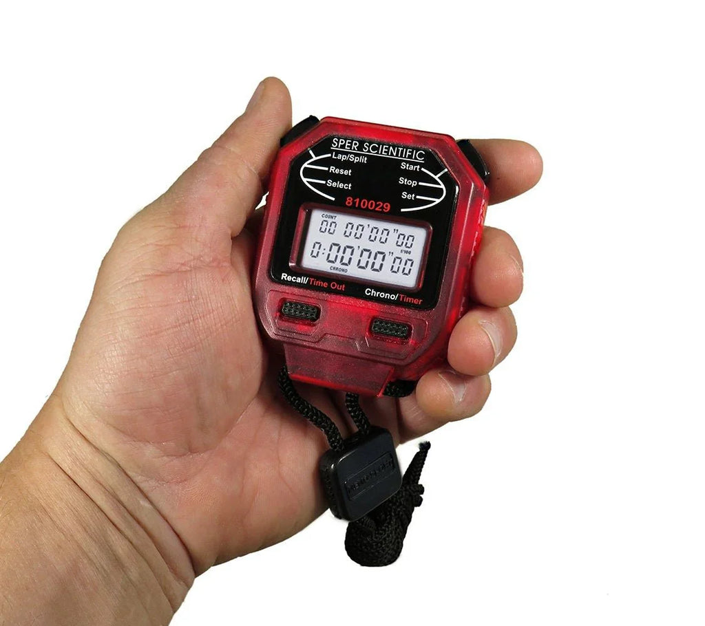 Cronómetro Digital De 8 Memorias Sper Scientific