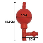 Succionador De Pipetas 3 Vías Bulbo De Hule - vista 3