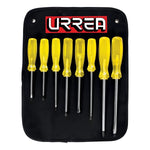 Juego Destornilladores Mango Ámbar Combinado 8pz 9600d Urrea-h - Vista 1