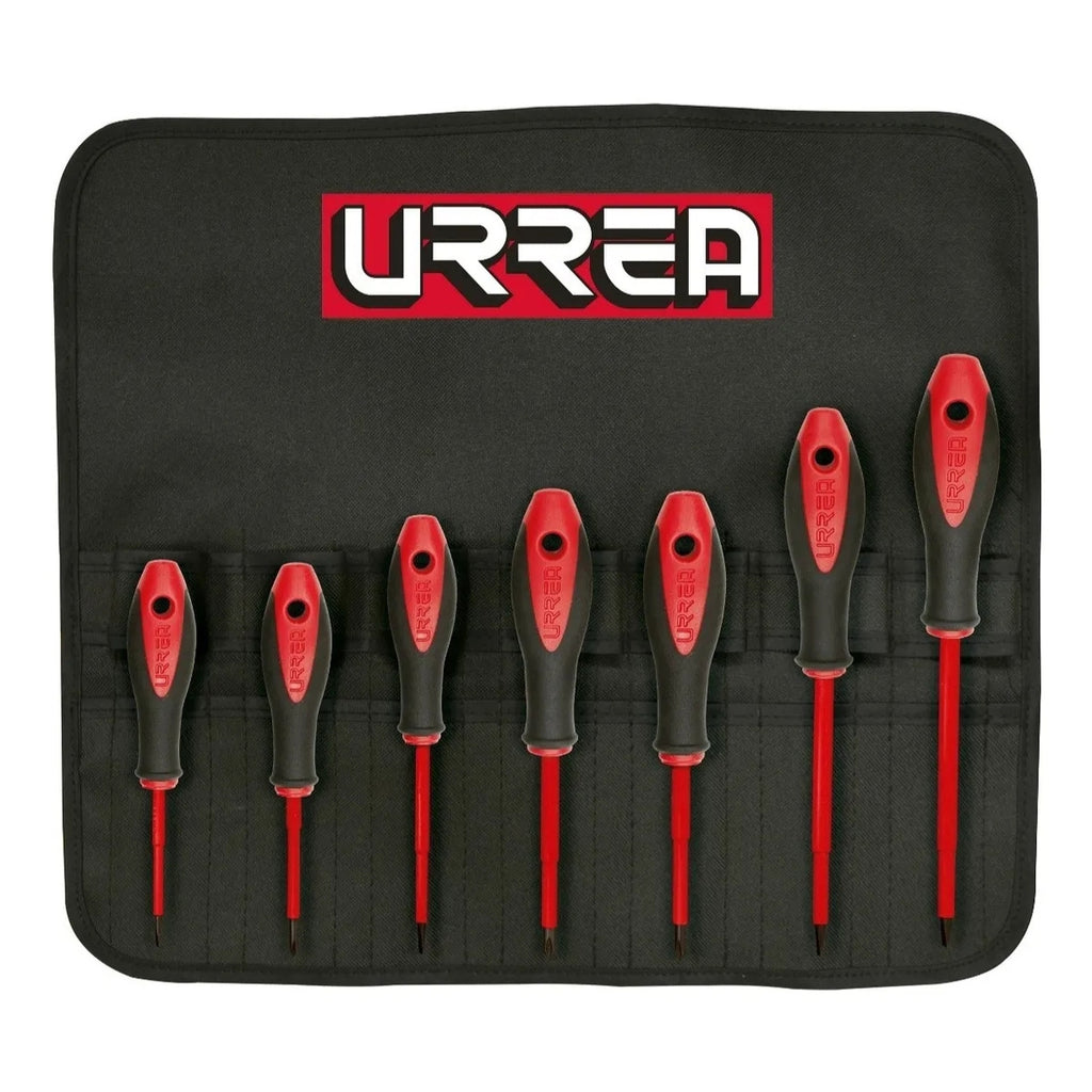 Juego De 7 Destornilladores Bimaterial 1000v Urrea-h
