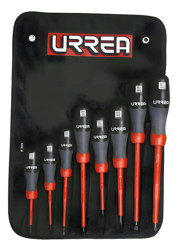 Juego Desarmadores Aislados 1000v 8 Pz Urrea-h