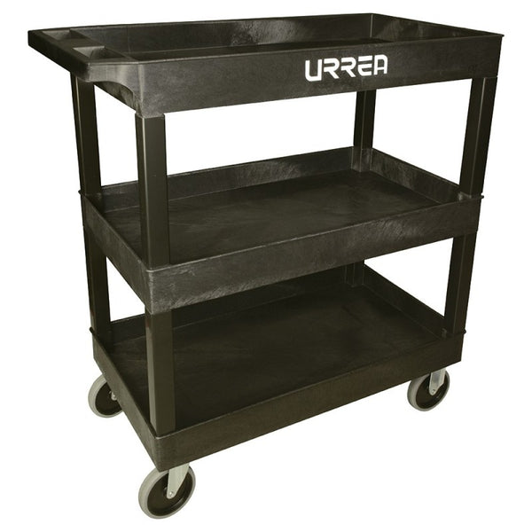 Carro Utilitario Urrea 9980P Plástico de 3 Niveles 35 x 18"