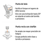 Juego de 13 Llaves Bristol Extra Largas Milimétricas Truper 13646 - vista 4