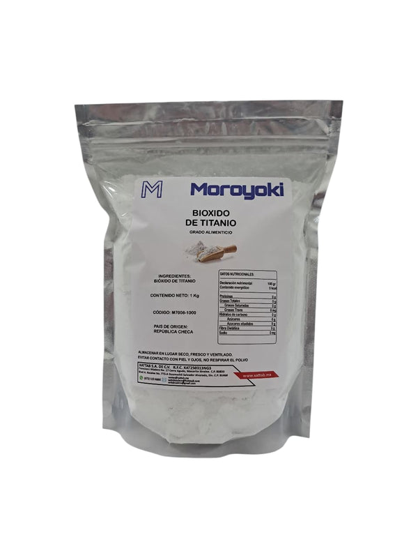Bióxido De Titanio 1 kilogramo Moroyoki