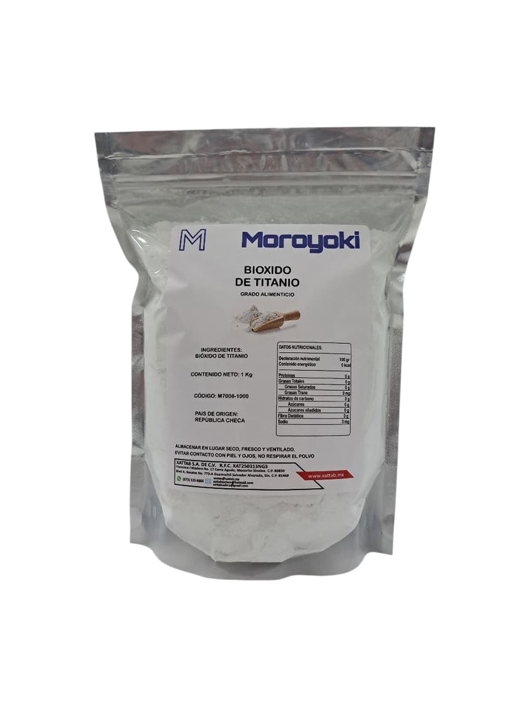 Bióxido De Titanio 1 kilogramo Moroyoki