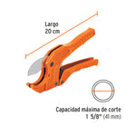 Cortador de Tubo PVC Truper 12860 Hasta 1-5/8" Cortatubos Profesional - vista 3