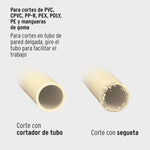 Cortador de Tubo PVC Truper 12860 Hasta 1-5/8" Cortatubos Profesional - vista 4