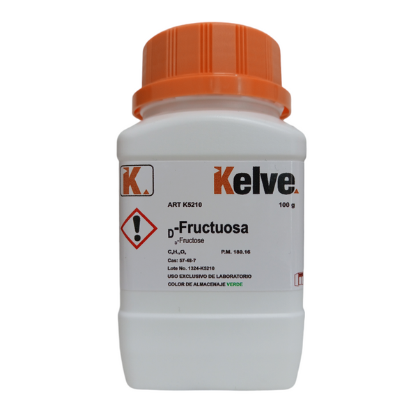 D-fructuosa (levulosa) 100 Gramos Kelve