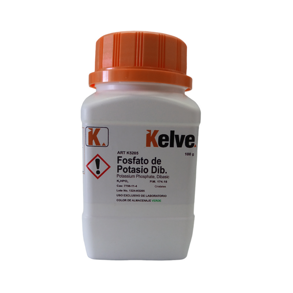 Fosfato de Potasio Dibasico 100 Gramos Kelve