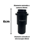 Adaptador de Cámara C-mount para Microscopio Cxl 0.35x Labomed - vista 3