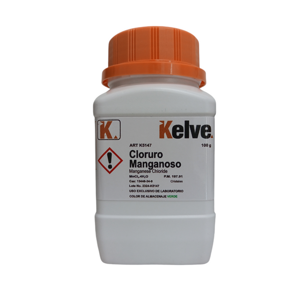 Cloruro Manganoso 100 Gramos Kelve