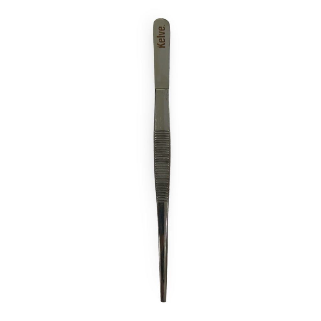 Pinza de Disección Recta 5.5 Pulgadas Acero Inox Kelve