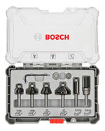 Set Fresas de Acabado 1/4 con 6 Pieza para Madera Carpintero Bosch - vista 2