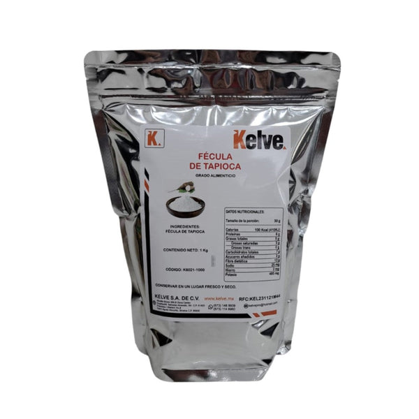 Fécula de Tapioca 1 Kilogramo Kelve