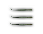 Pinza de Disección Curva Acero Inoxidable Paq con 3 Kelve - Vista 1